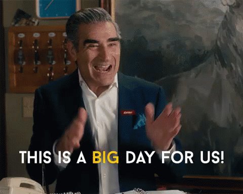This Is A Big Day For Us! GIF
