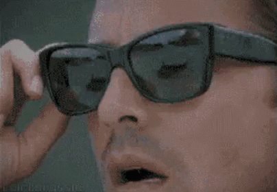 Sunglasses Holy Shit GIF