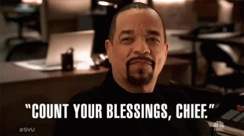 Count Your Blessings Chief Thankful GIF