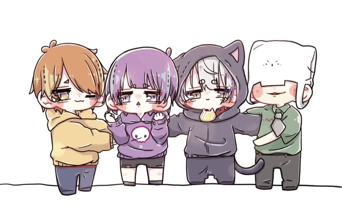 日常組のtwitterイラスト検索結果 古い順