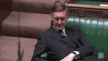 Gif shows Jacob Rees Mogg M...