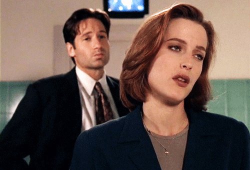 the x files eye roll GIF