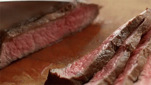Rare Steak GIF