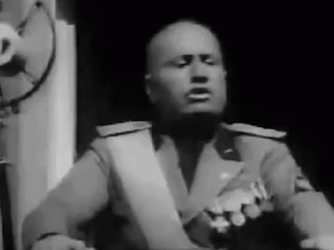 Mussolini No GIF