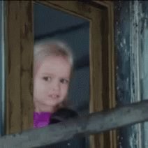 Little Girl Window GIF
