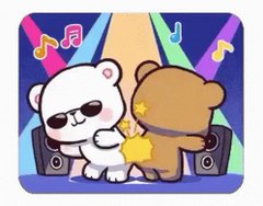 Milk And Mocha Bears Disco GIF