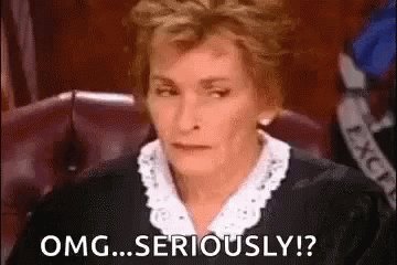 Judge Judy Face Palm GIF