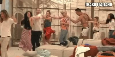 Trash Italiano Conga Dance GIF