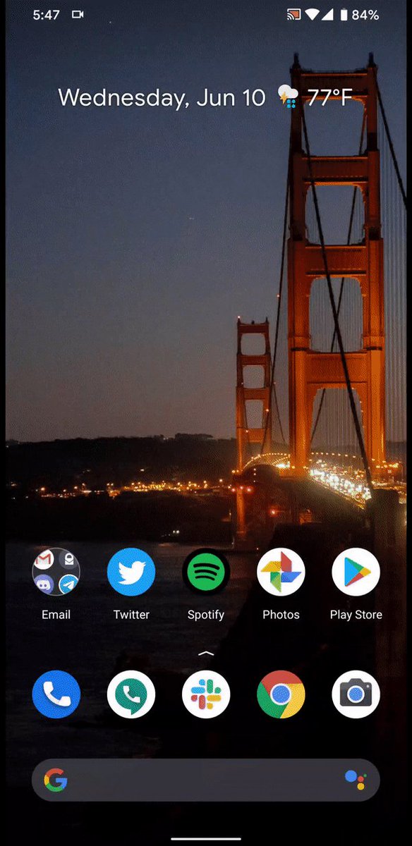 Android 11’s new media player cards can show multiple music/podcast apps at once📱🎶: https://t.co/y6IQBHrqzv https://t.co/jv57bOLQLb