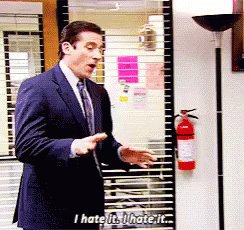 The Office IHate It GIF