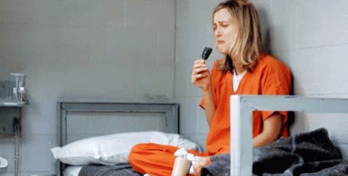 Piper Eating & Crying GIF