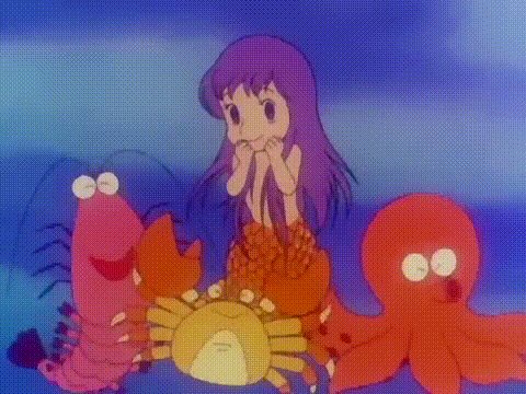 Qkut ひみつのアッコちゃん ２期opより 競泳水着で飛び込み イルカ 人魚姿 アッコを脱がすだけのために構築されたシステム この発想した製作者は天才 T Co Jed8ibbdvs Twitter