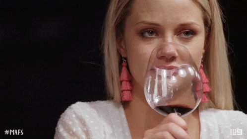 red wine ugh GIF by Married...