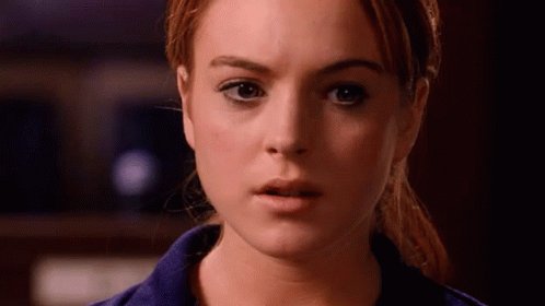 The Limit Does Not Exist! - Lindsey Lohan In Mean Girls GIF