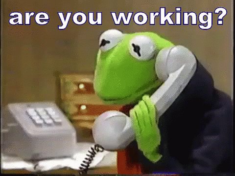 You Working GIF