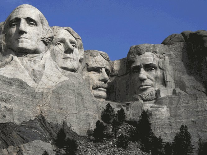 mount rushmore selfie GIF by Ethan Barnowsky