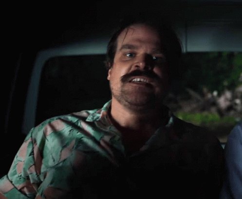 Road Rage Stranger Things GIF