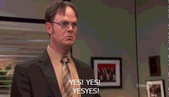 happy the office GIF