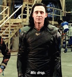 Tom Hiddleston Loki GIF