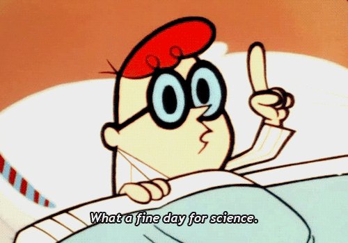 dexters laboratory what a fine day for science GIF