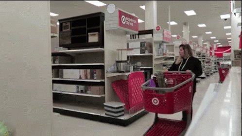 Basketball At Target GIF