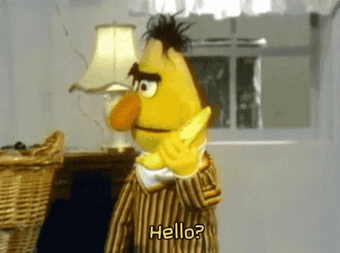 Sesame Street Bert GIF