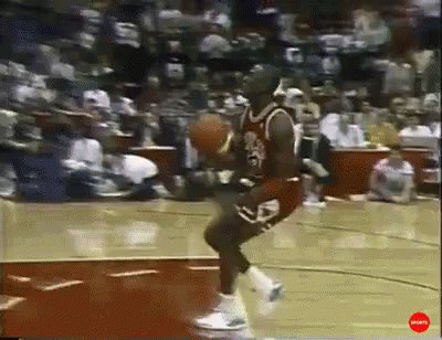 Dunk Contest Michael Jordan GIF