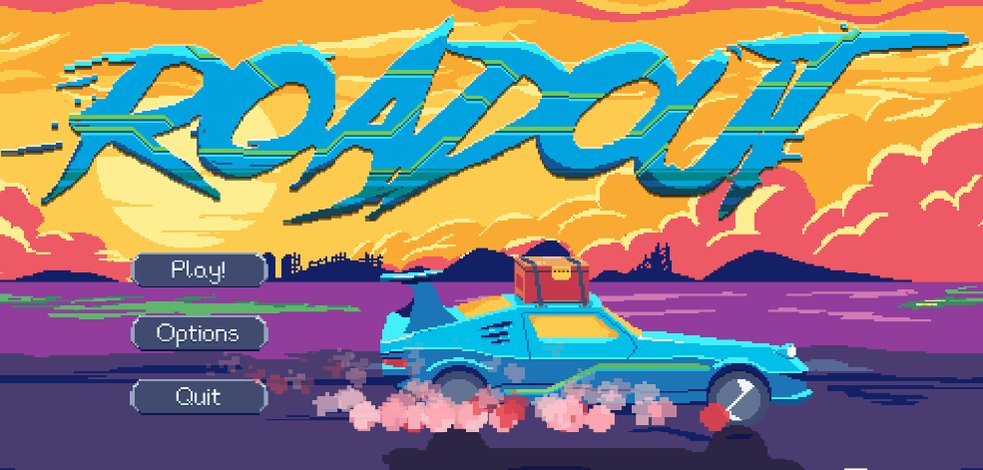We updated our title screen, you liked it?
#roadout #pixelart #aseprite #gm2 #gamemaker #indiegame #gamedev #indiegamedev
๐๐จ https://t.co/b1VrlqPs8g