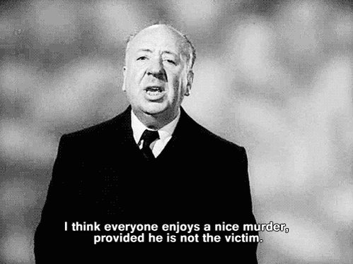 alfred hitchcock murder GIF