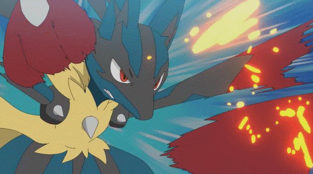 Aleph ℵ Mega Lucario S Power Up Punch Was Wonderfully Animated Love This Scene So Much T Co Izc0z6nlub Twitter