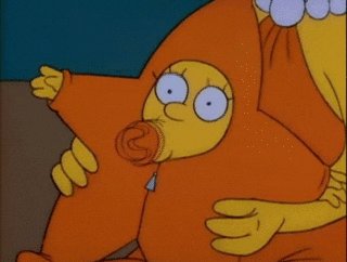 the simpsons baby GIF