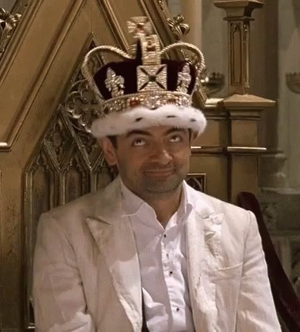 Mr Bean Crown GIF