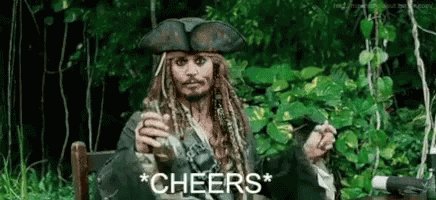 Cheers Jack Sparrow GIF