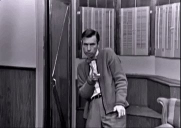 pew pew gun GIF by Won't You Be My Neighbor