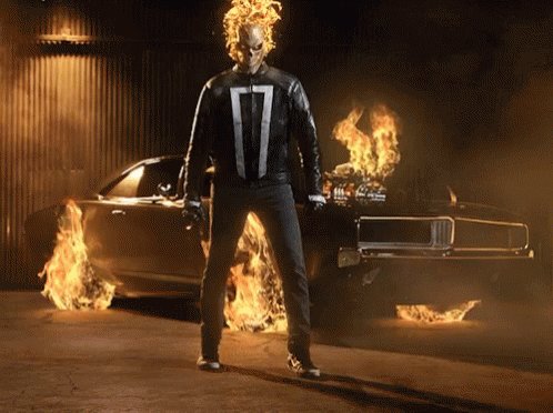 Ghost Rider Robbie GIF