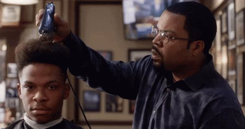 Barber Haircut GIF