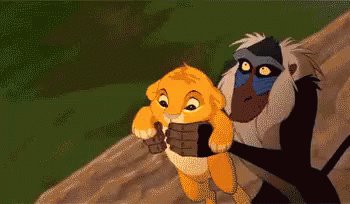 Lion King Throwing GIF