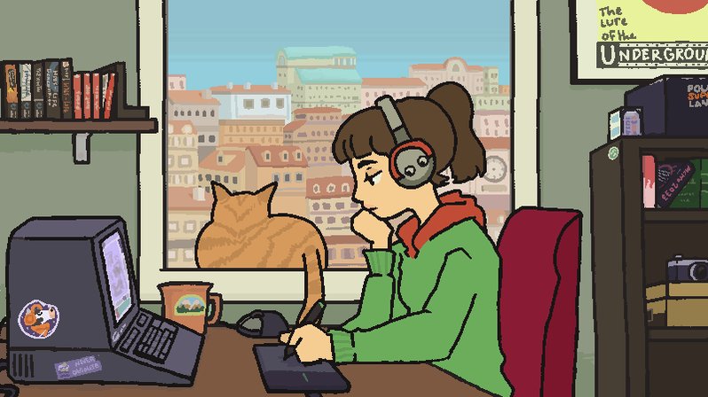 最高 Chilledcow Lofi Hiphop イラスト けんしねまわっl