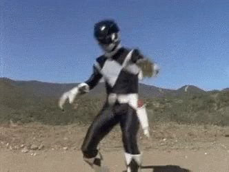 Power Rangers Dancing GIF