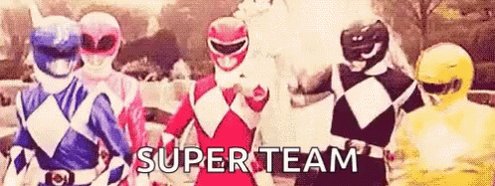 Power Rangers Hands In GIF