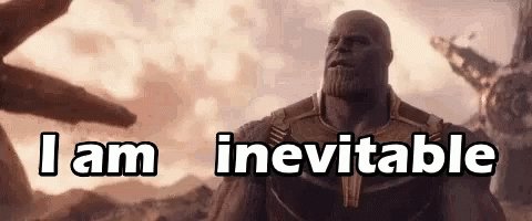 IAm Inevitable Thanos GIF