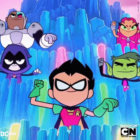 Celebrate Teen Titans GIF by DC Comics