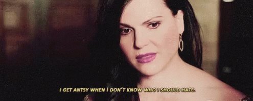Regina Mills Antsy GIF