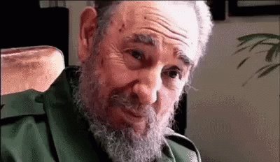 Fidel Castro Smile GIF