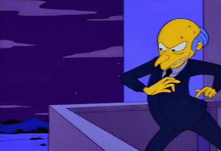 Mr Burns GIF