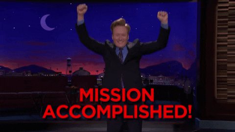 Mission Accomplished Conan ...
