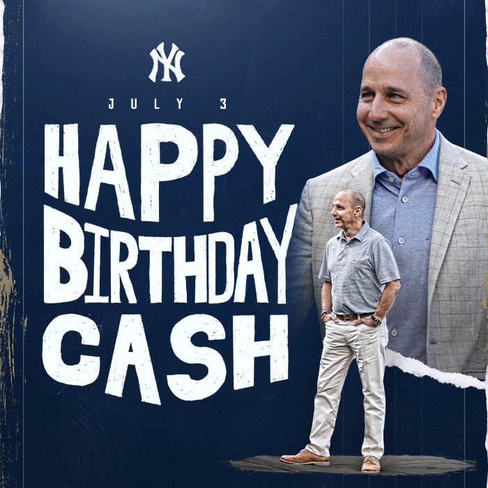 Happy birthday to the best GM in baseball, Brian Cashman! 
