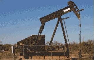 oil rig desert GIF