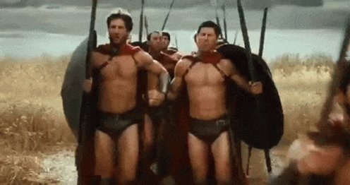 300 Scene This Is Sparta GIF