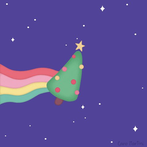 christmas tree GIF by Caro ...